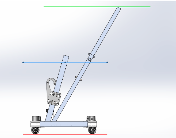 Climbing mechanism CAD model