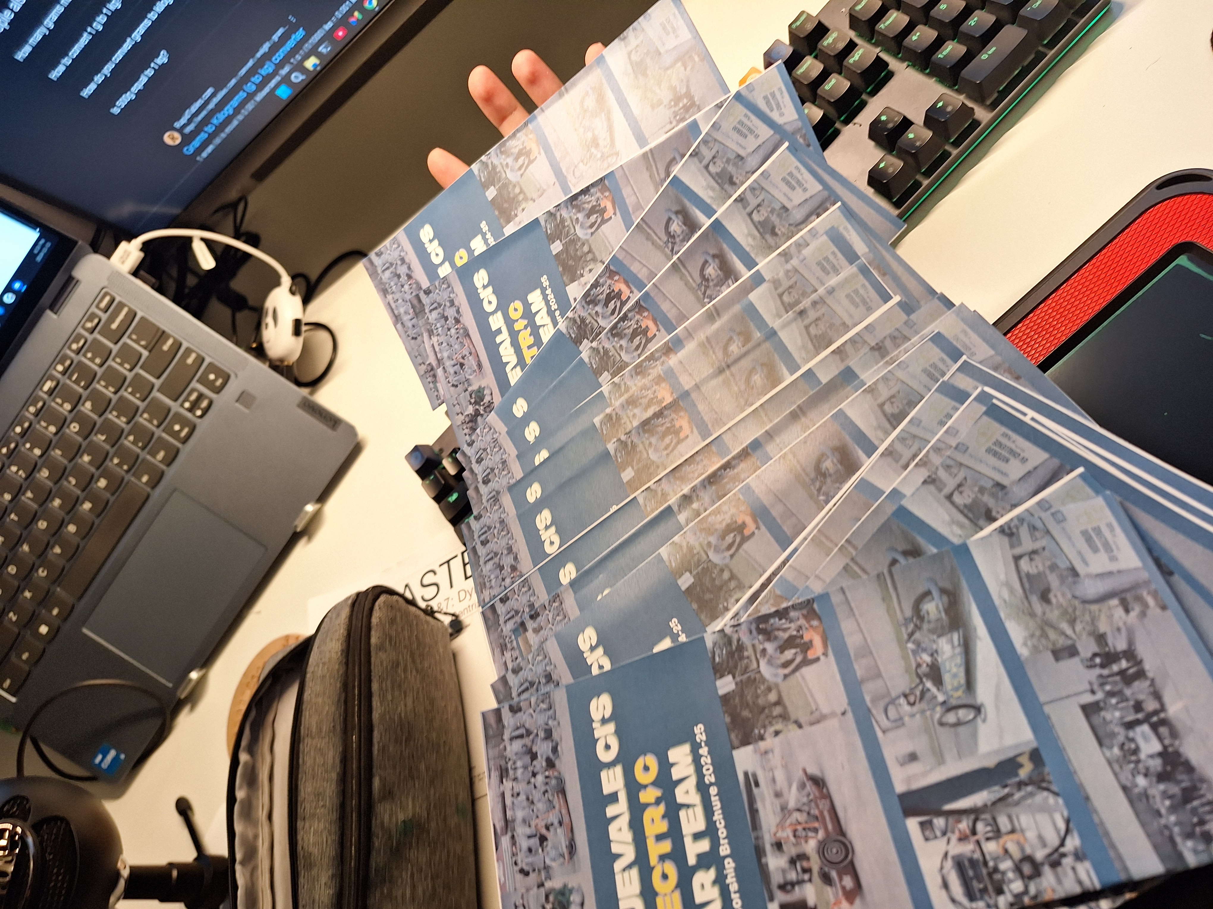 Sponsorship brochures