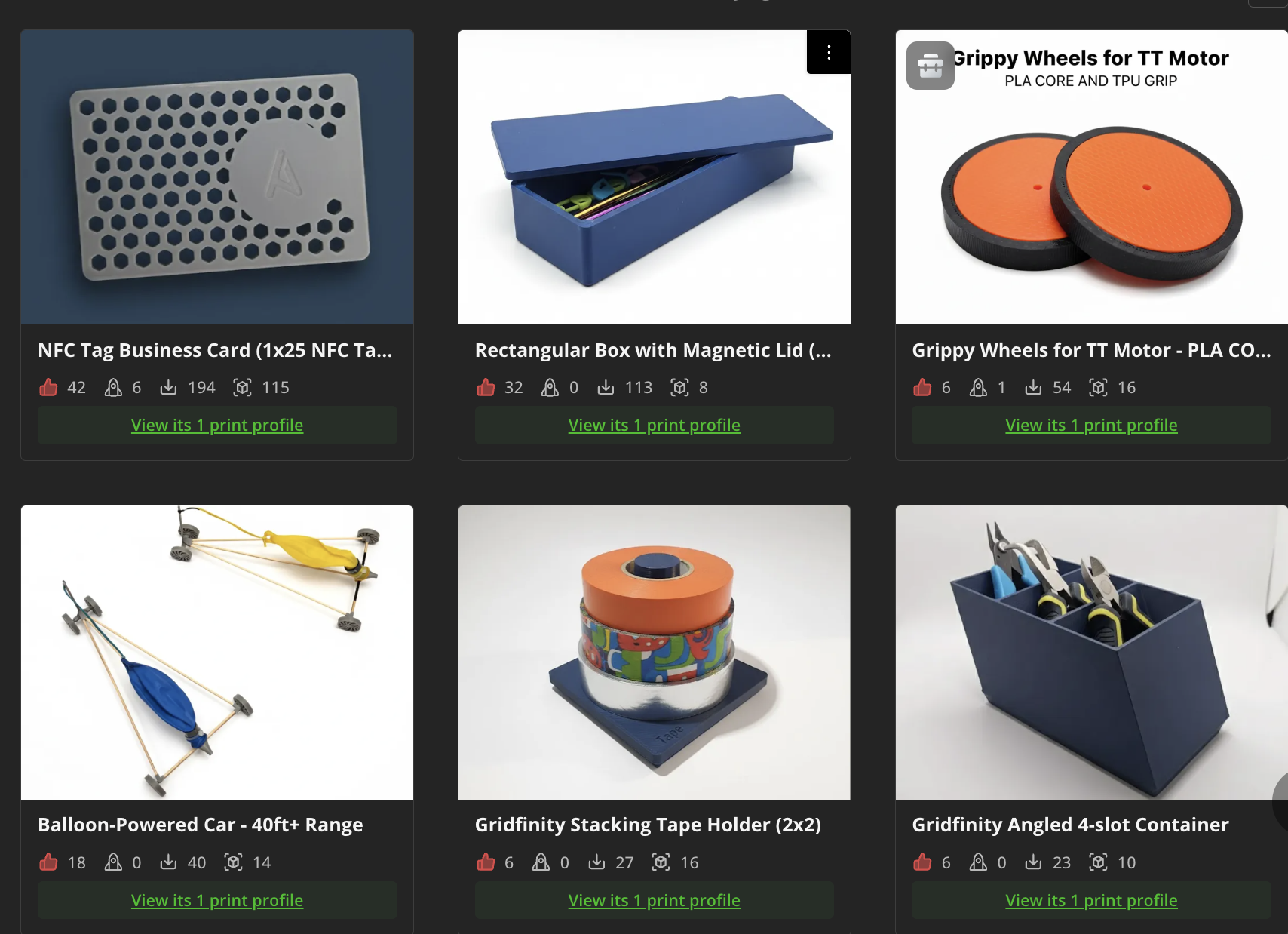 MakerWorld profile