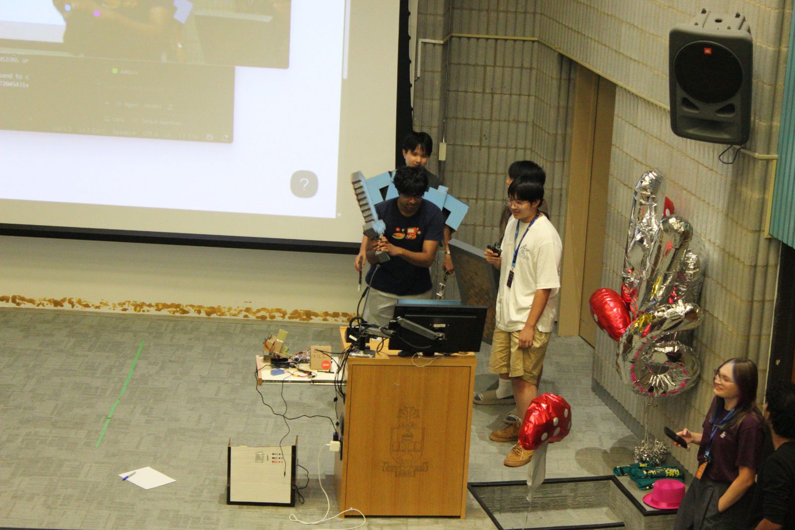 Live demo on stage at Hack the 6ix